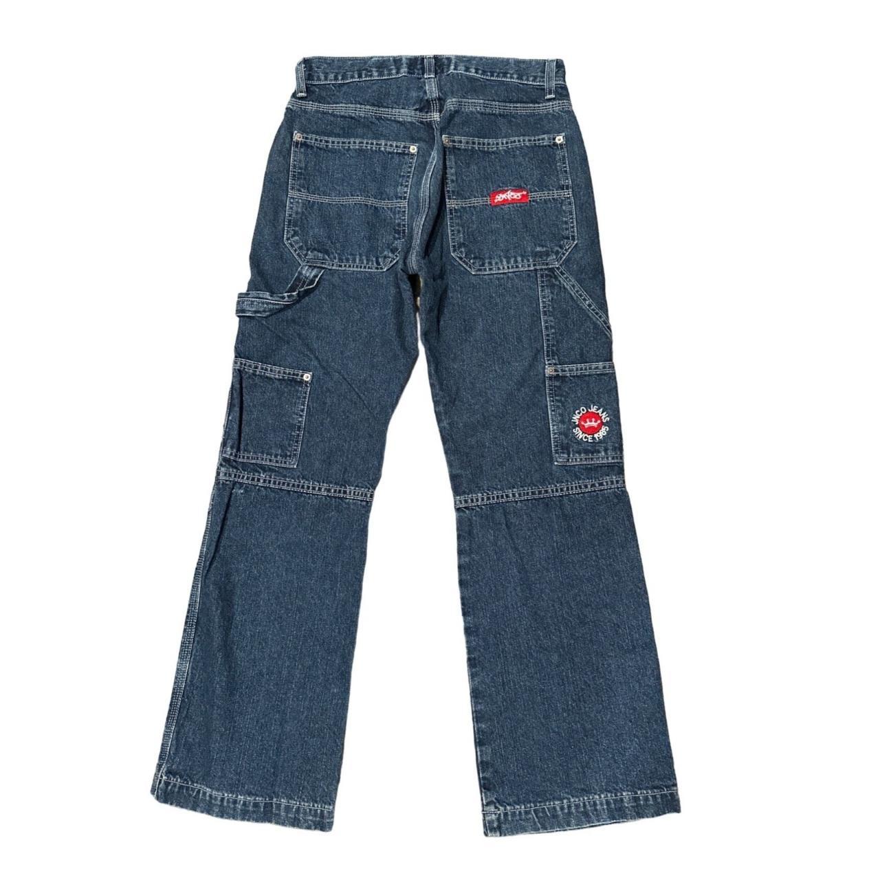 JNCO JEANS Vintage Cargo Wide leg baggy paneled... Depop