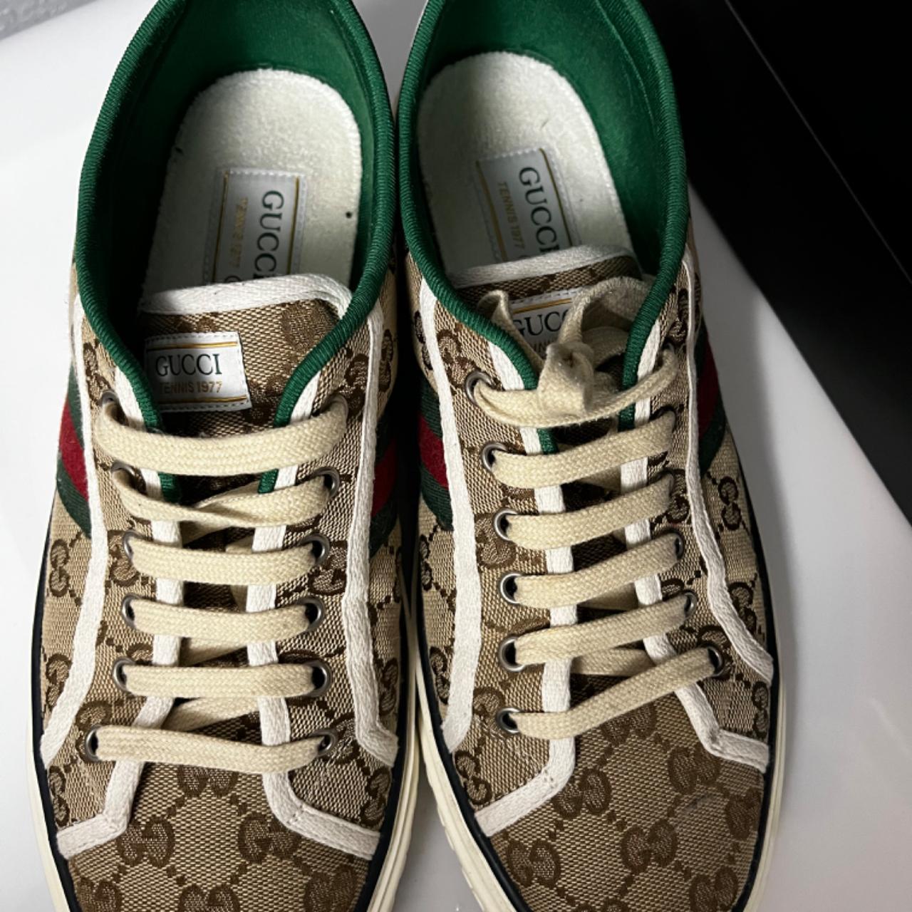 Gucci shoes Worn 2x Size 6.5 (US) Size 36.5 (EU) - Depop