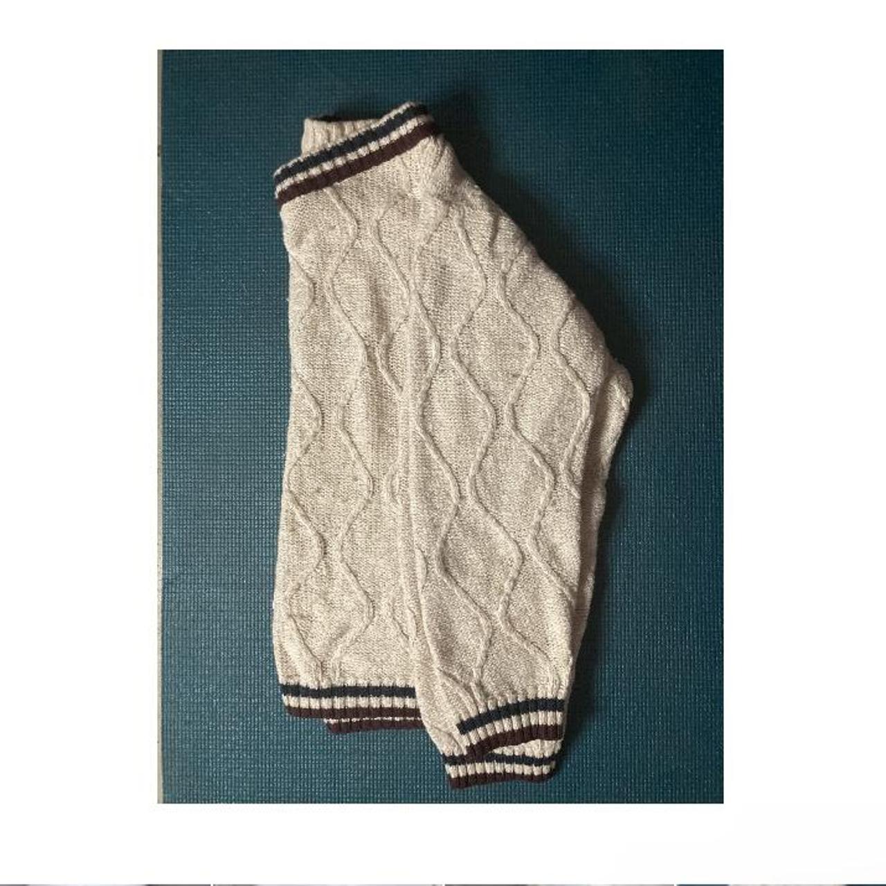 Vintage Northern Reflections Tan Wool Sweater Size Depop