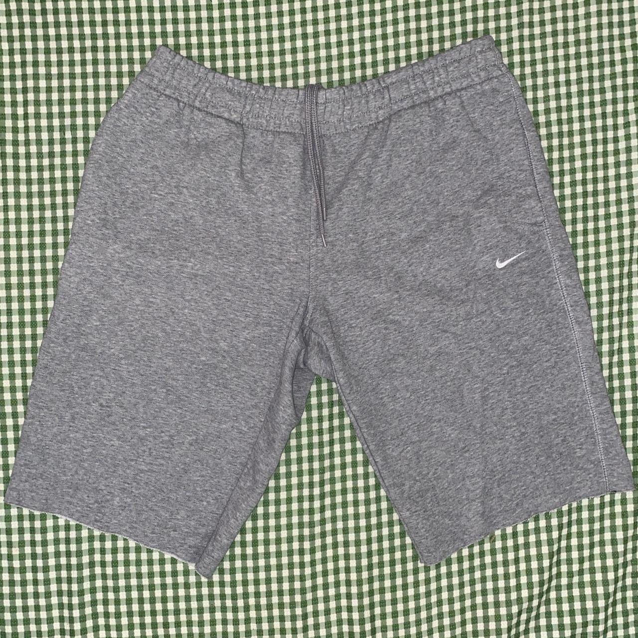 Vintage Gray Cut Off Y2K Nike Sweat Shorts Shorts. Depop