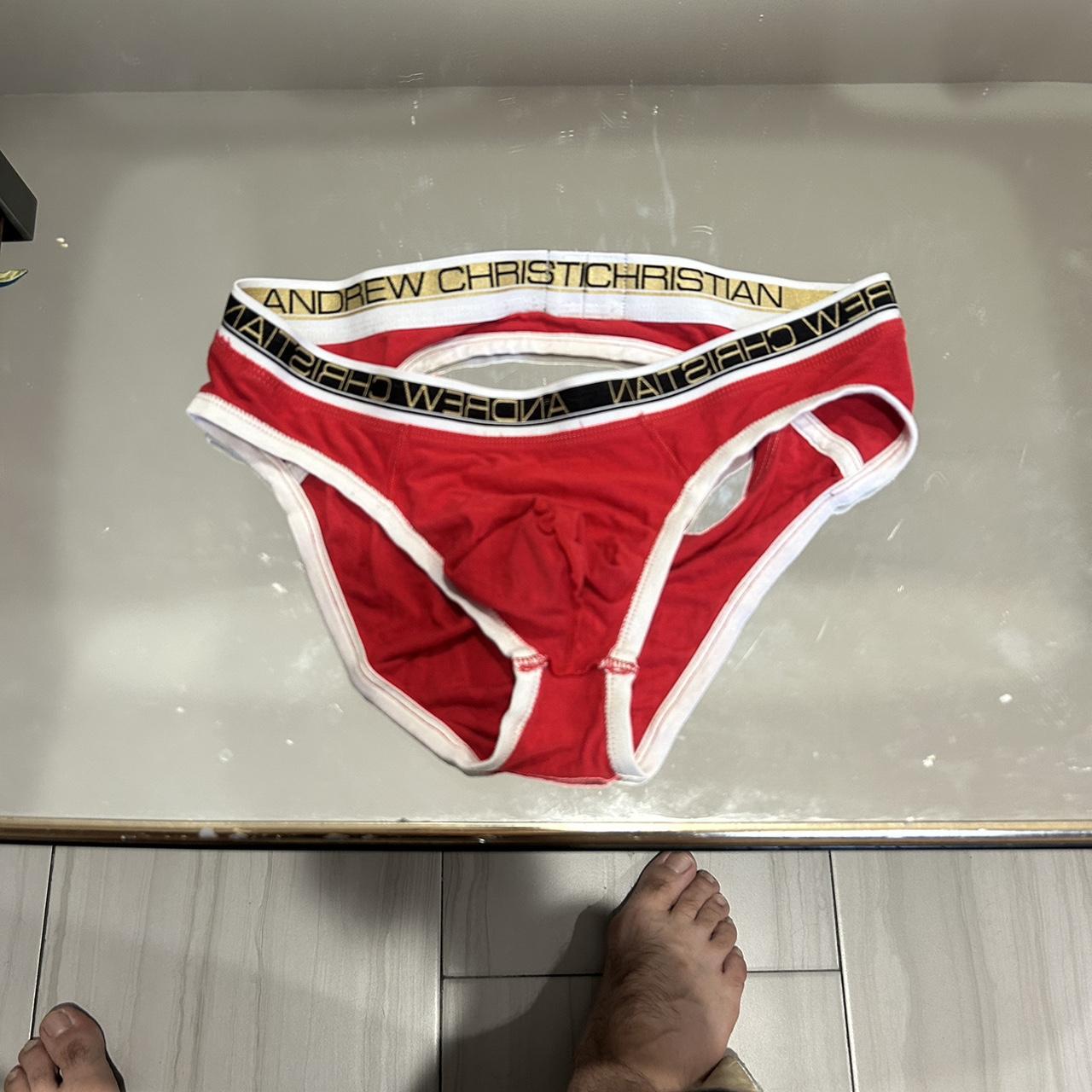 Old Andrew Christian Butt Window Jockstrap underwear... - Depop