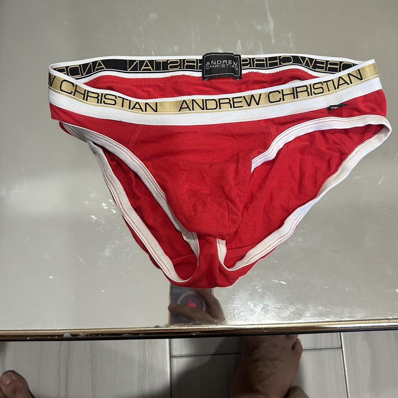 Old Andrew Christian Butt Window Jockstrap underwear... - Depop