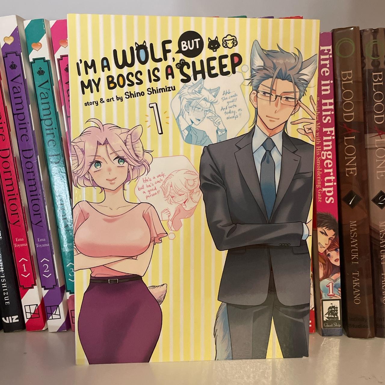 I’m a wolf but my boss is a sheep manga🐺🐑 ‼️Depop... - Depop - Im A Wolf But My Boss Is A Sheep