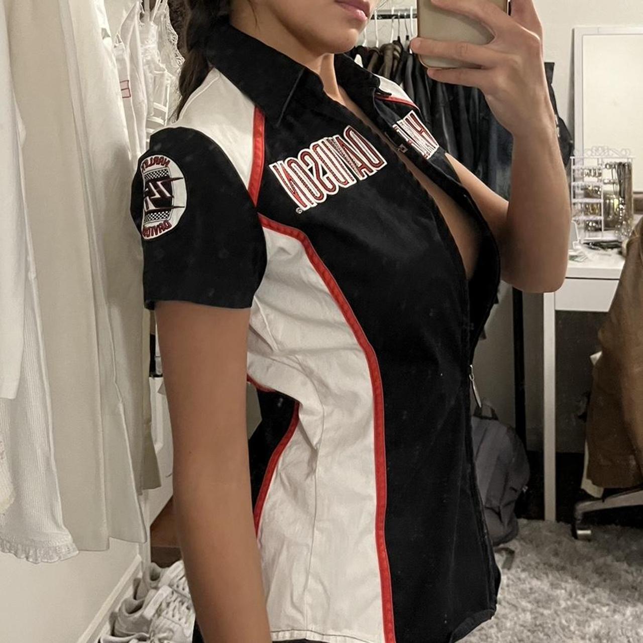 vintage harley davidson top