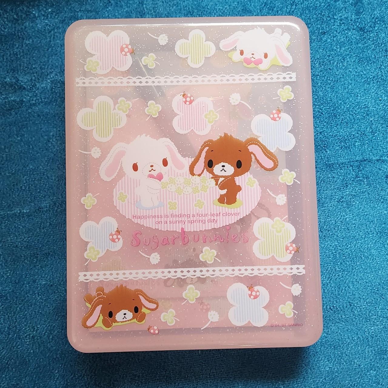 Cute Cinnamoroll Tupperware/Bento Box by Sanrio from - Depop