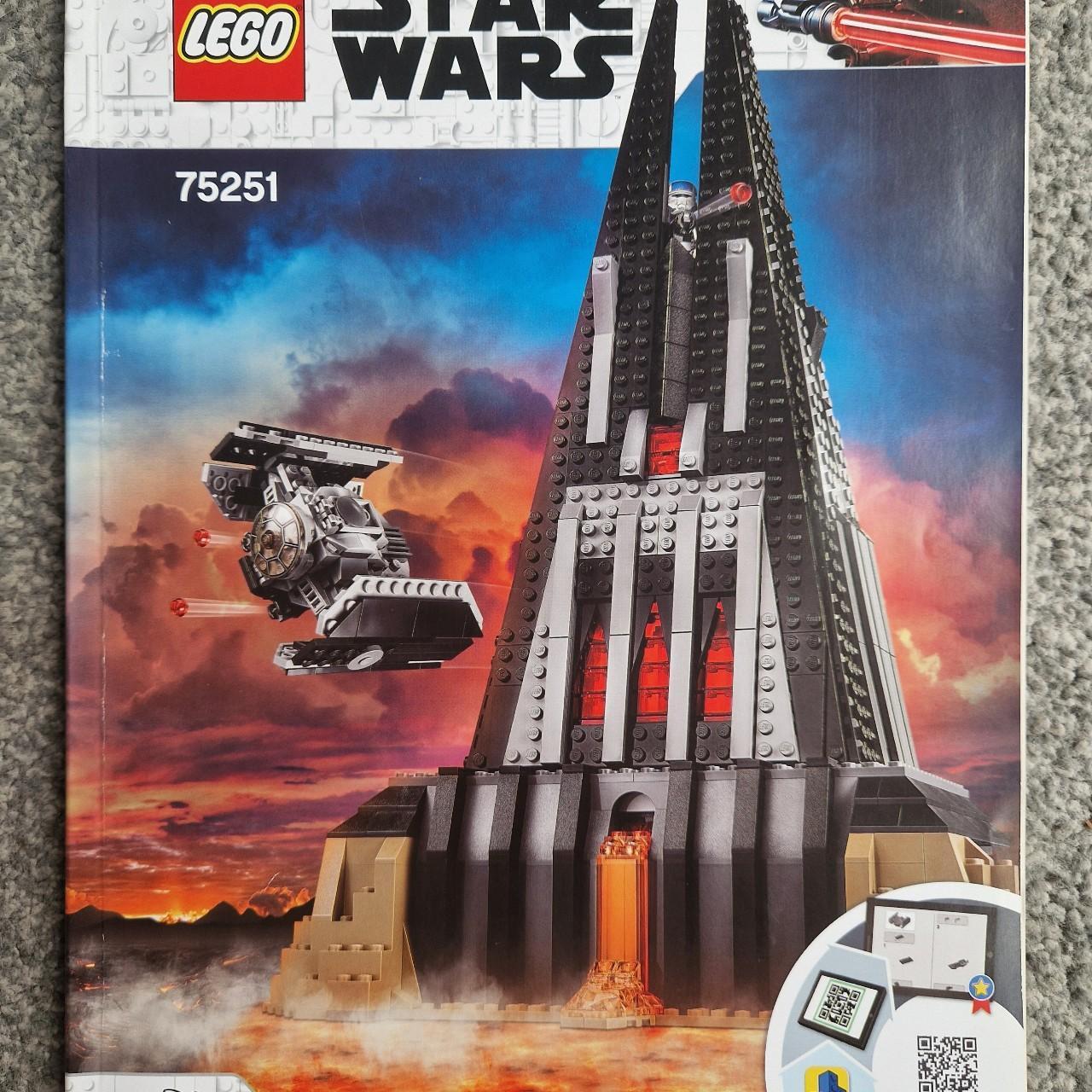 Darth vader best sale castle lego instructions