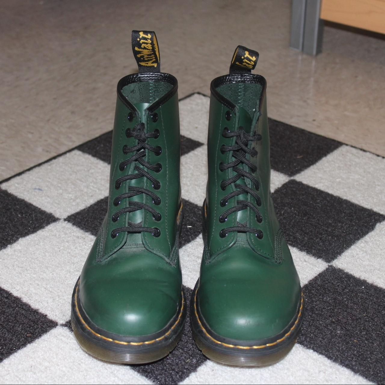 Women’s Green Doc Martens Size 8 - I’ve literally... - Depop