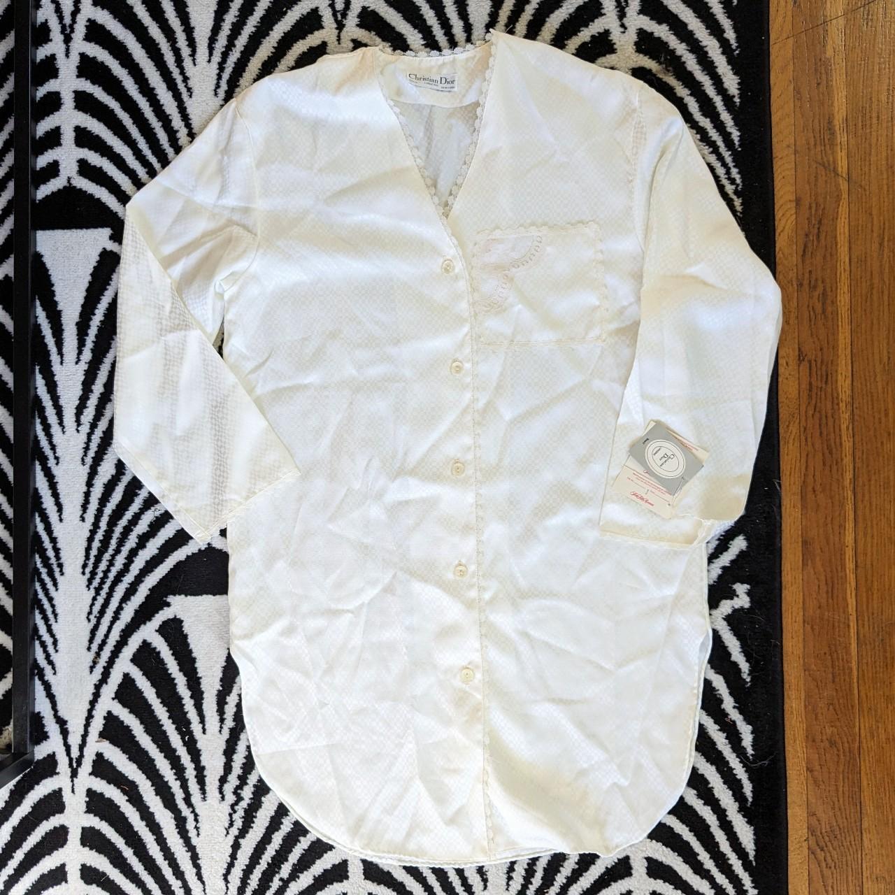 NWT Vintage 1980s Christian Dior Lingerie White | Depop