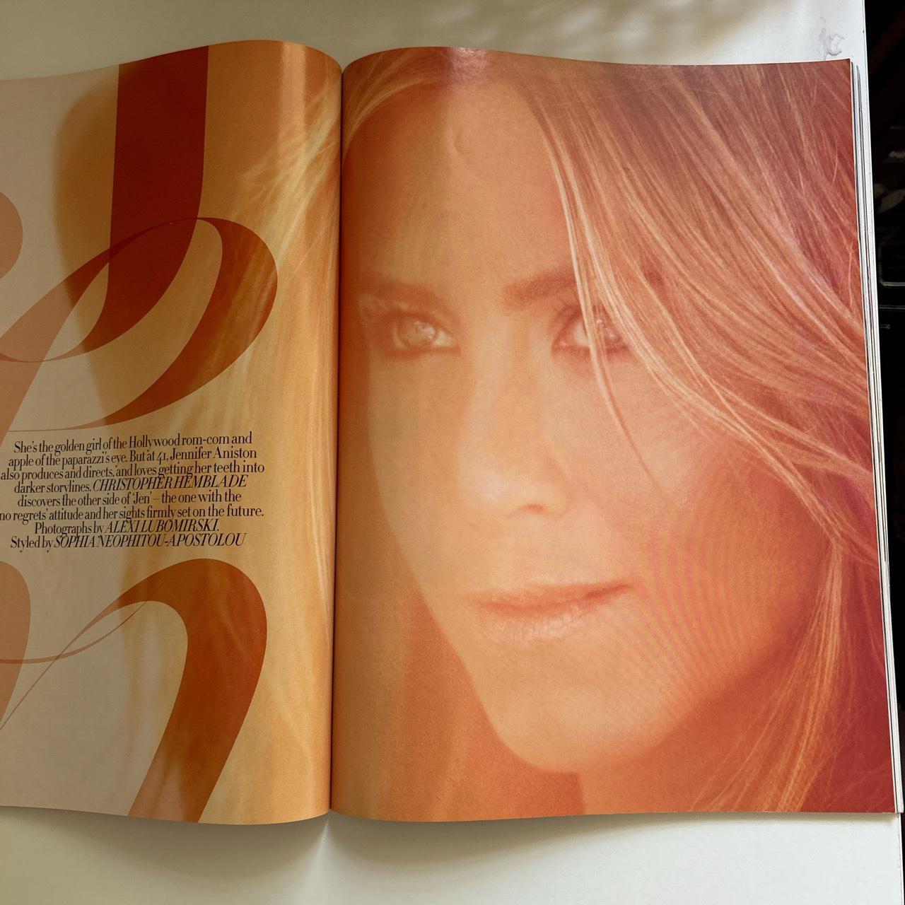 ✩ jennifer aniston harper's bazaar magazine ✩ - may | Depop