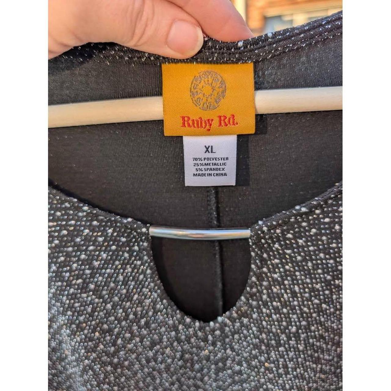 Ruby Rd. Women's Shift dresses - Black/Silver - X… - image 5