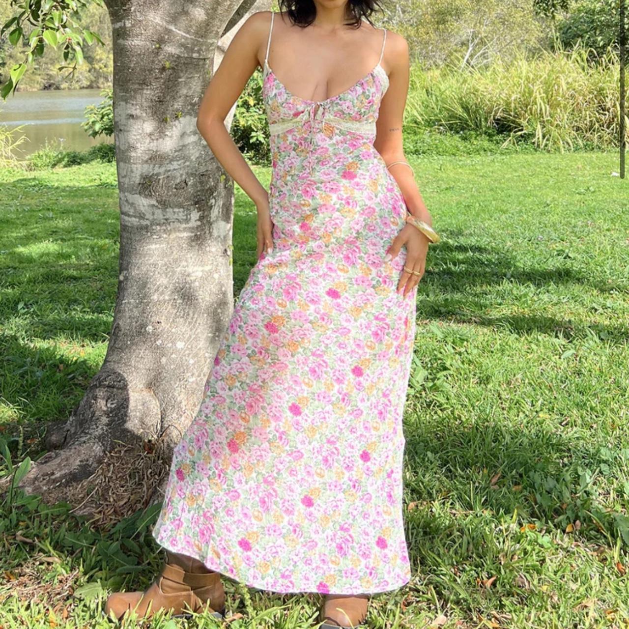 Princess Polly Women's Casual Dress Multi/Pink 10 – Princess