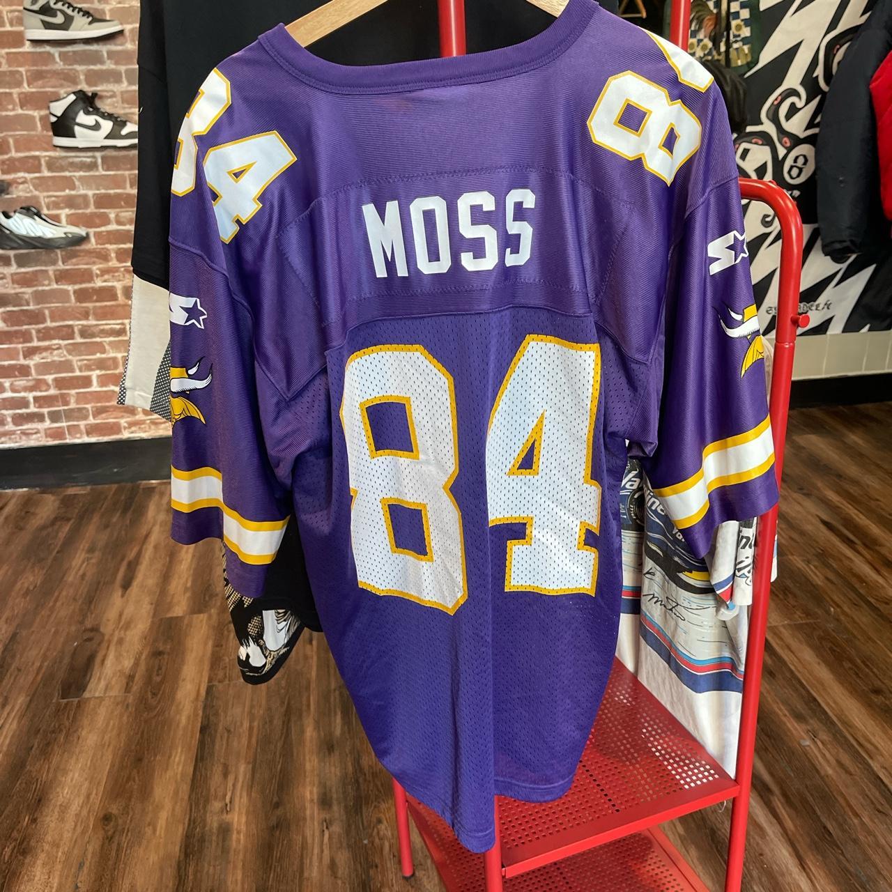 Randy Moss Vintage Jersey Made by Puma Size - Depop