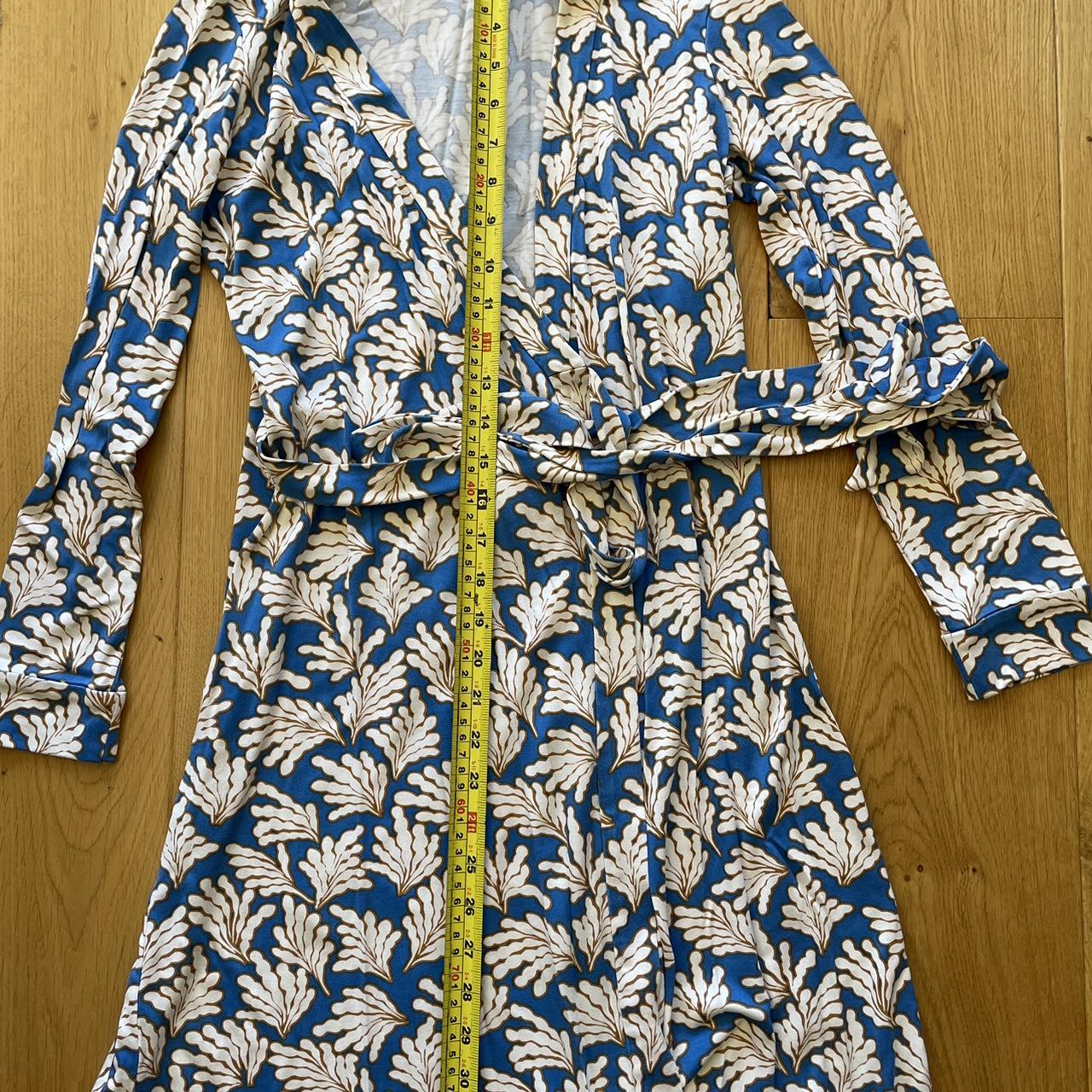 Dvf blue dress best sale