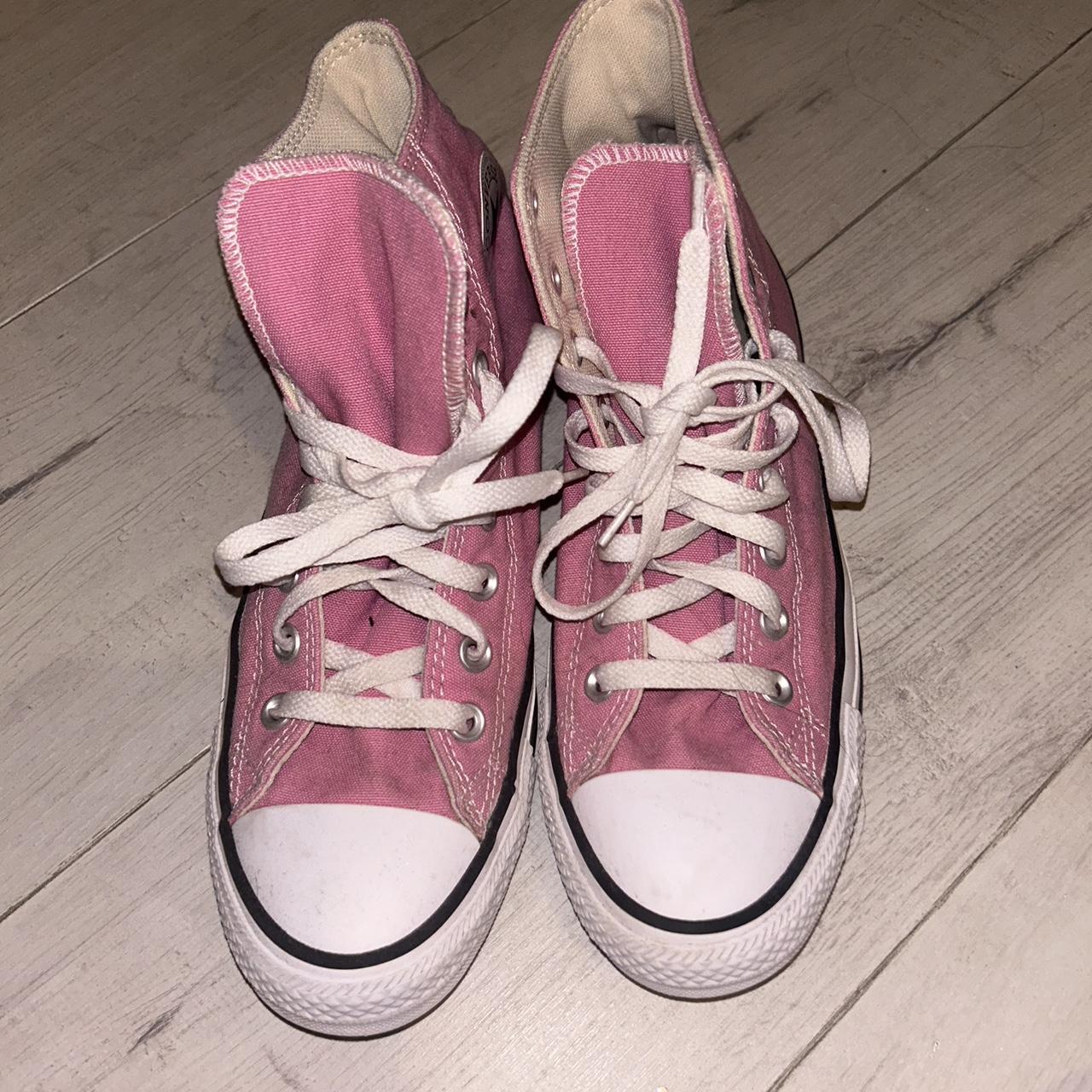 Dirty shop pink converse