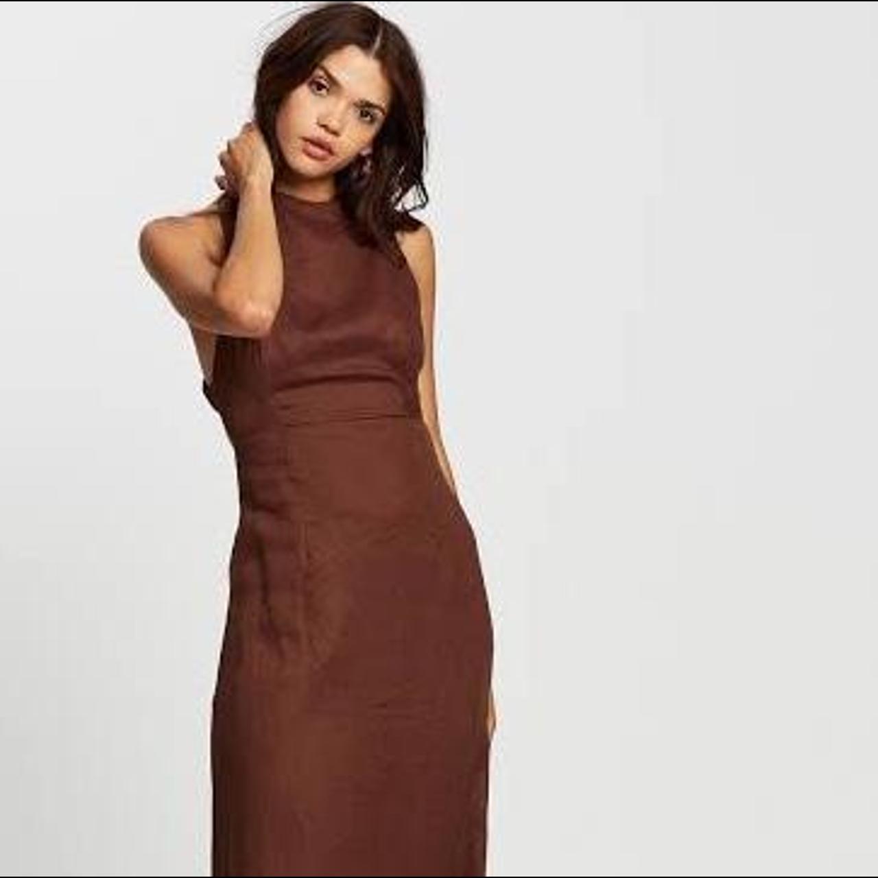 Women's Brown Dress | Depop