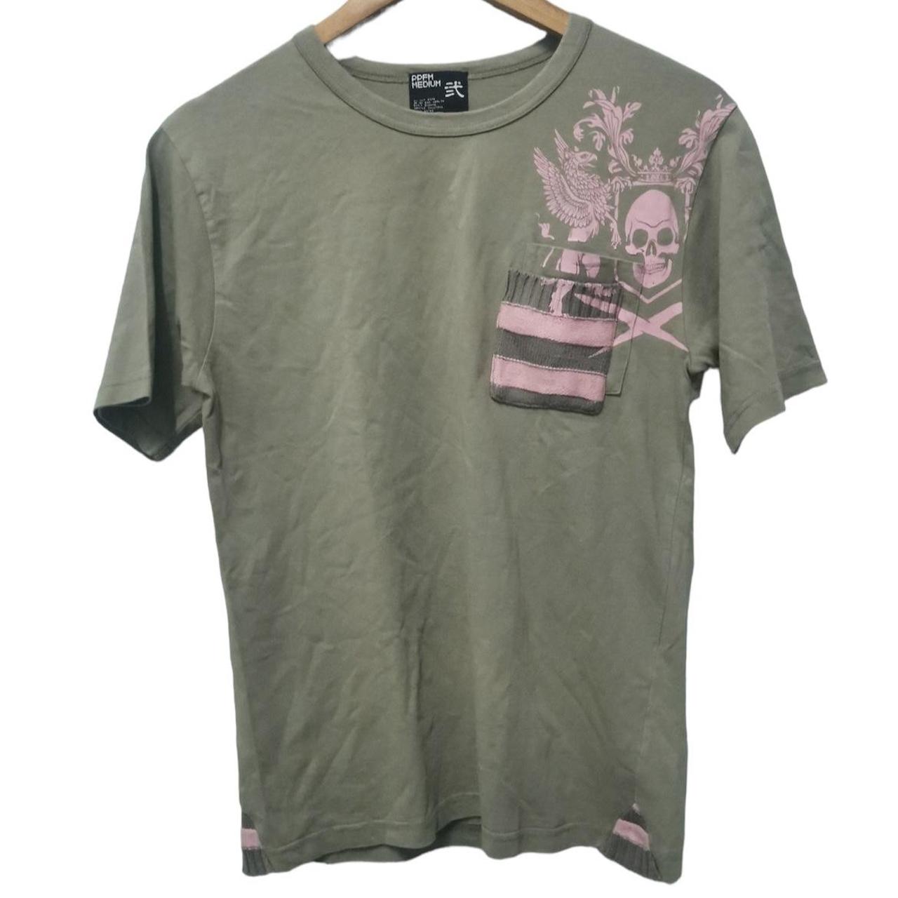 トップス ppfm many skull design Tee ppfm many skull design Tee