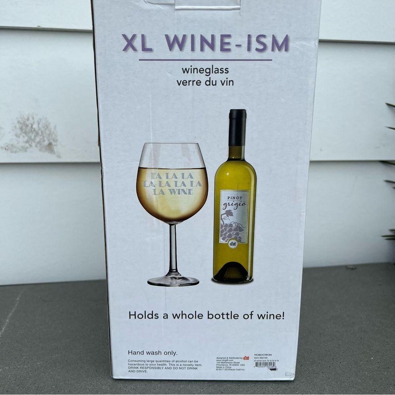Dci Xl Wine Ism Glass Holds Full Bottle Of Depop
