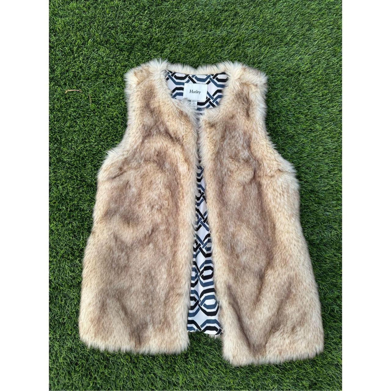 Faux fur hotsell long vests