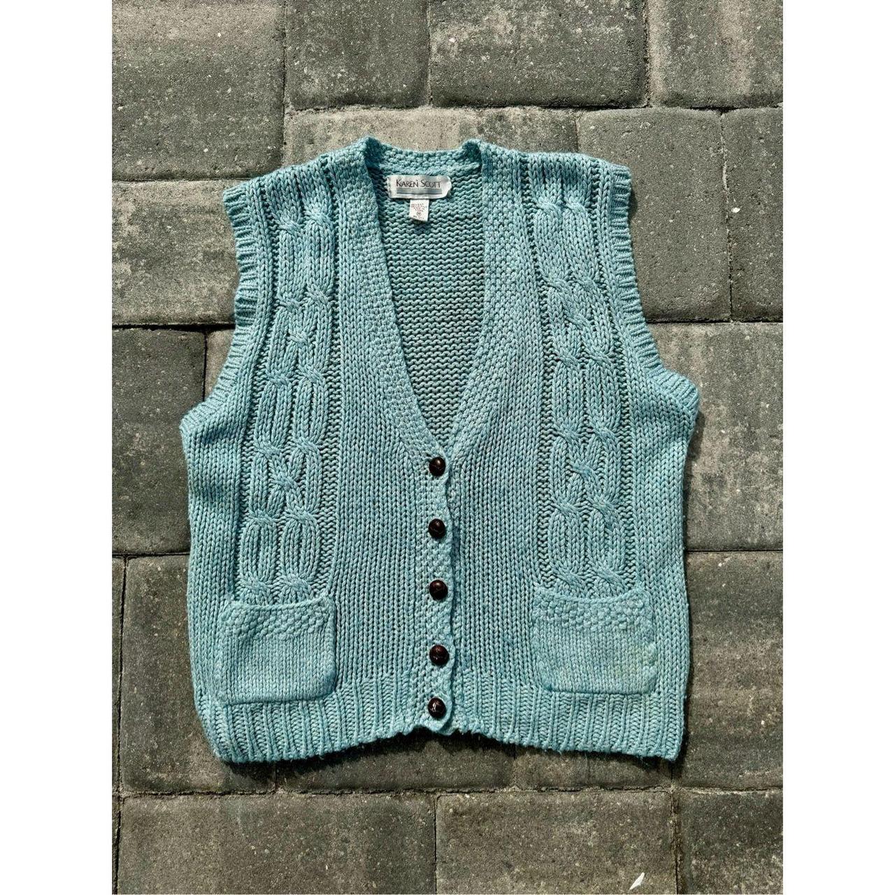 Karen scott sweater outlet vest