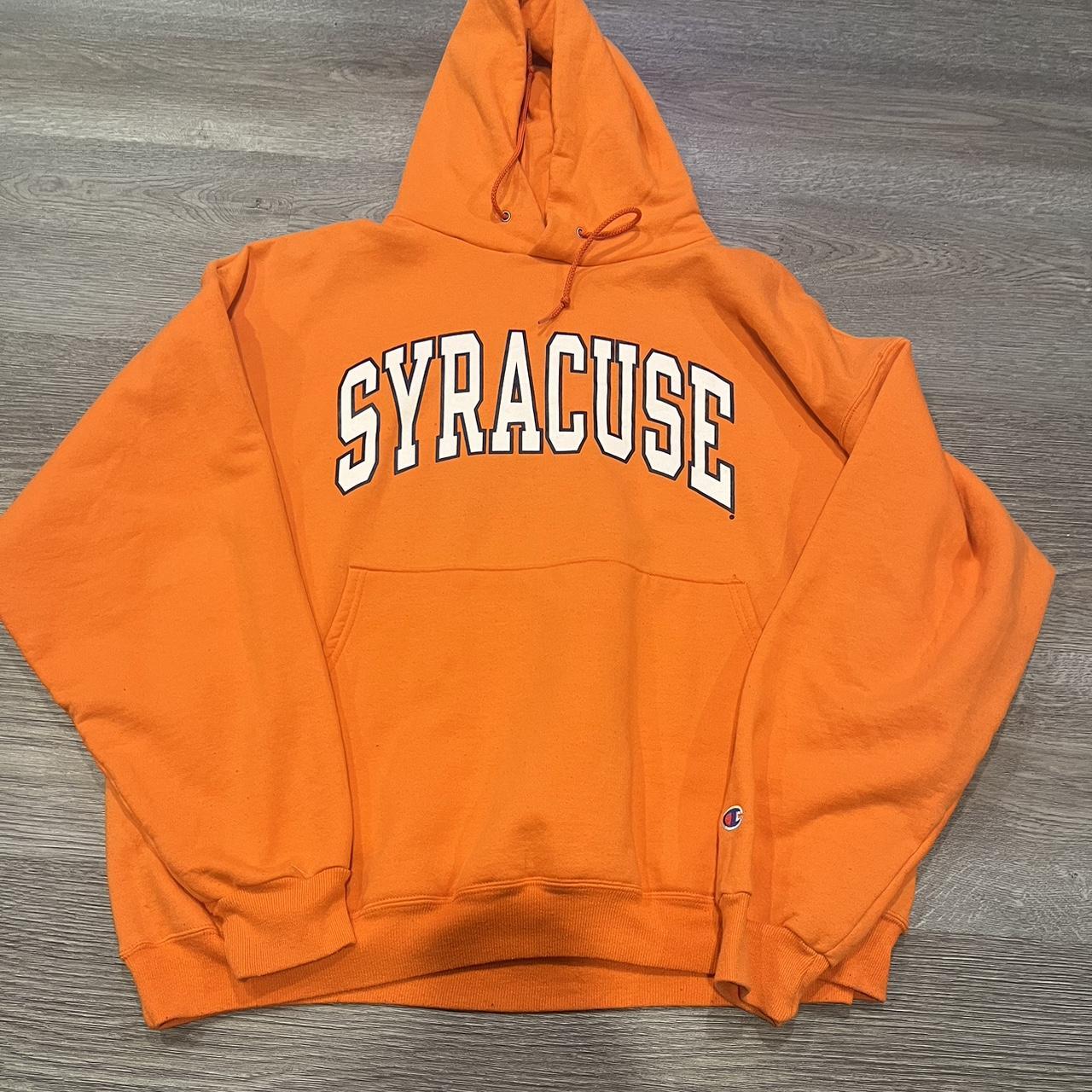 Y2K University of Syracuse Pullover top Champion Hoodie Sweatshirt size small