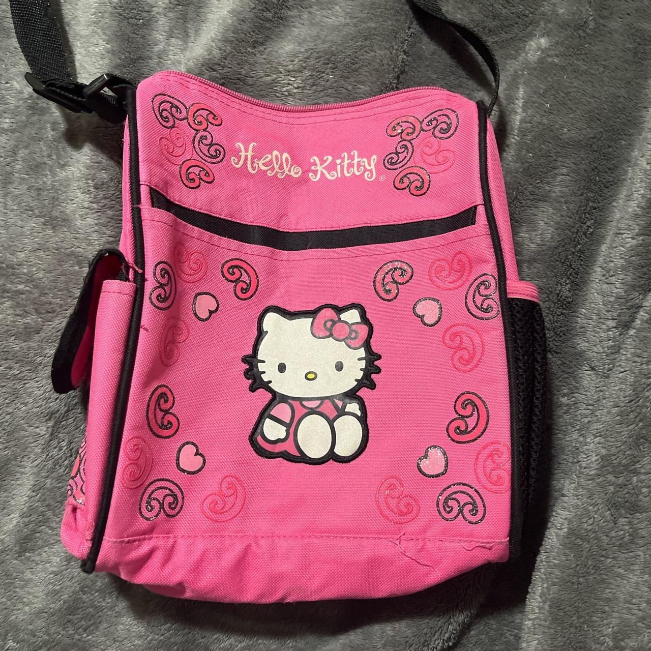 Pink Hello Kitty Side Bag/Shoulder Bag -It has... - Depop