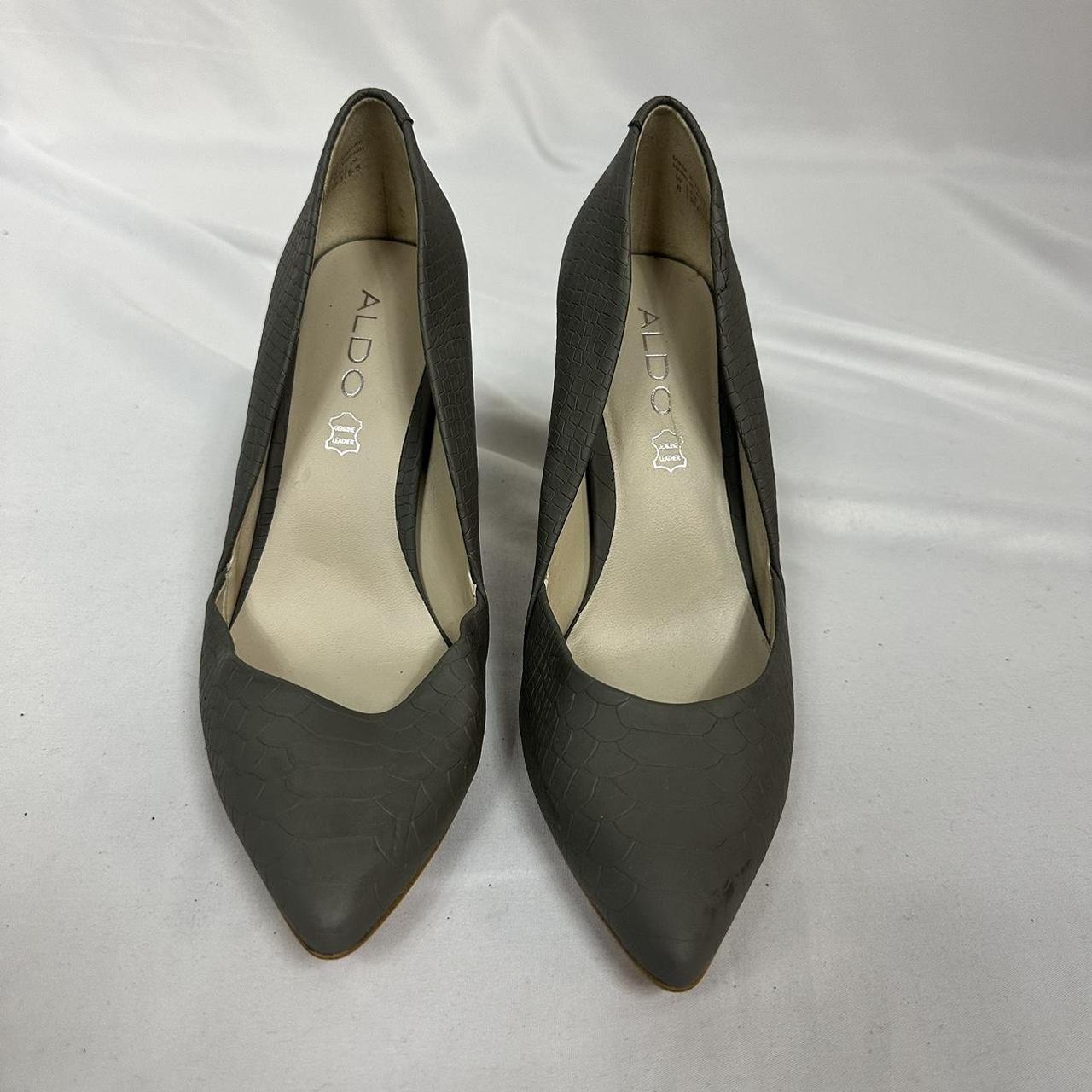 Aldo 2024 grey heels