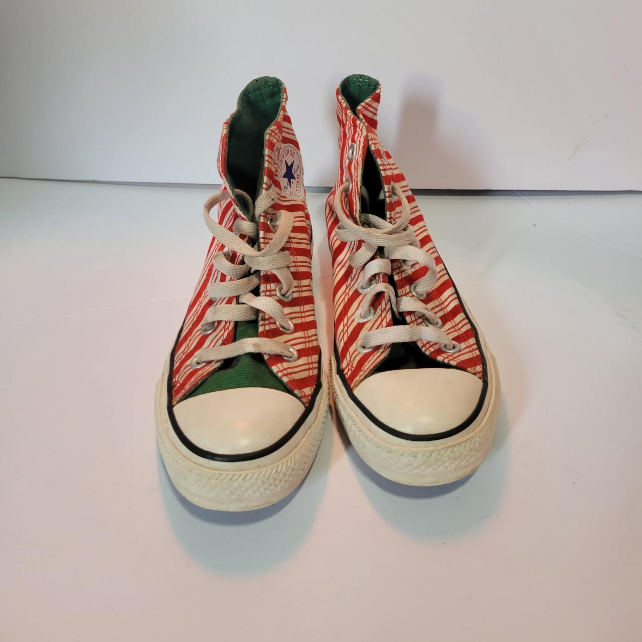 Candy cane deals converse