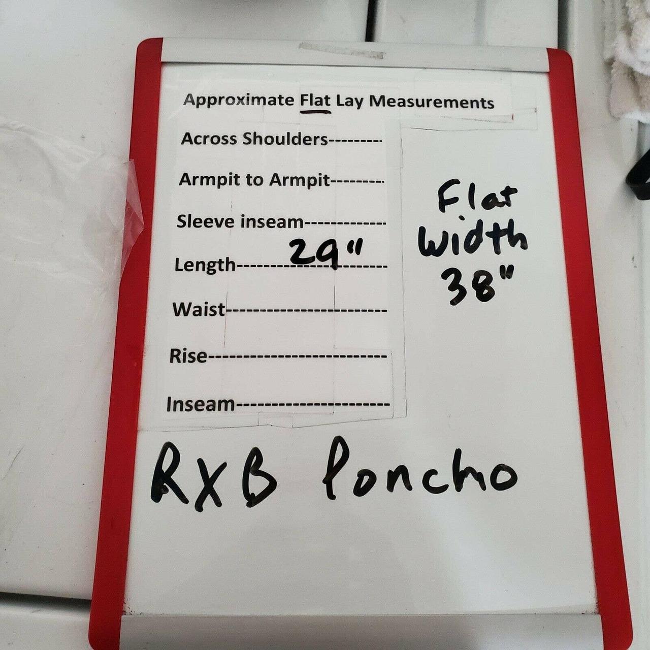 Rxb poncho sale sweater