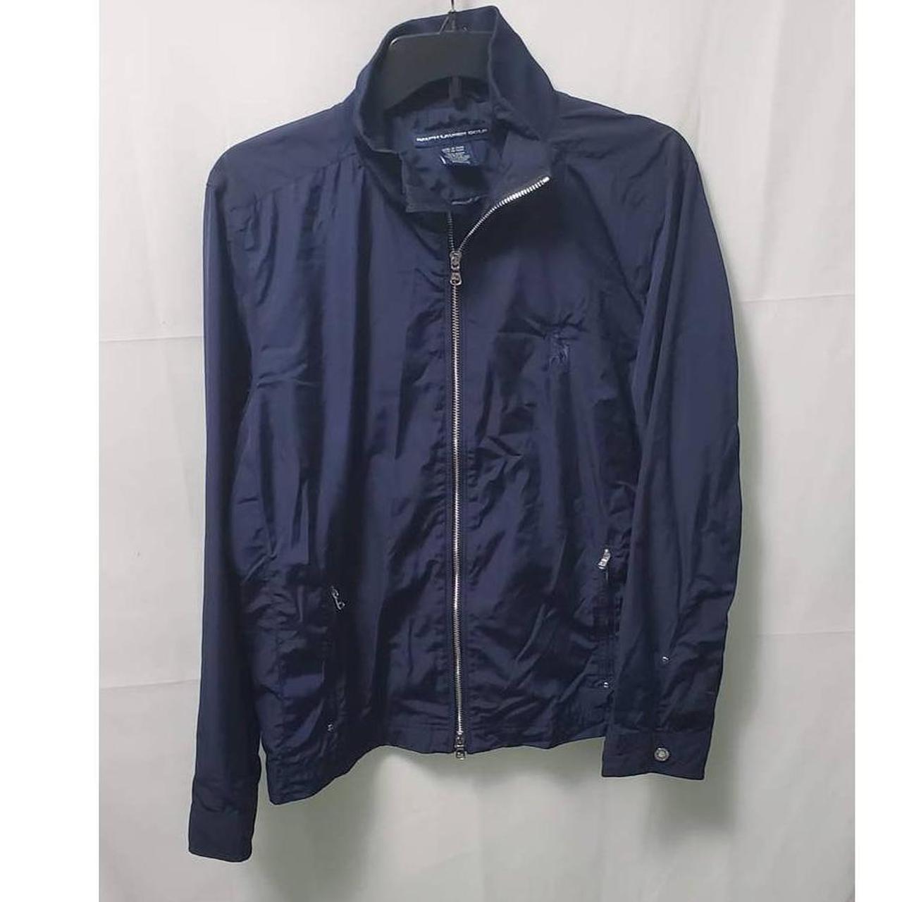 Ralph Lauren Golf Men's Navy Blue Jacket. Size... - Depop