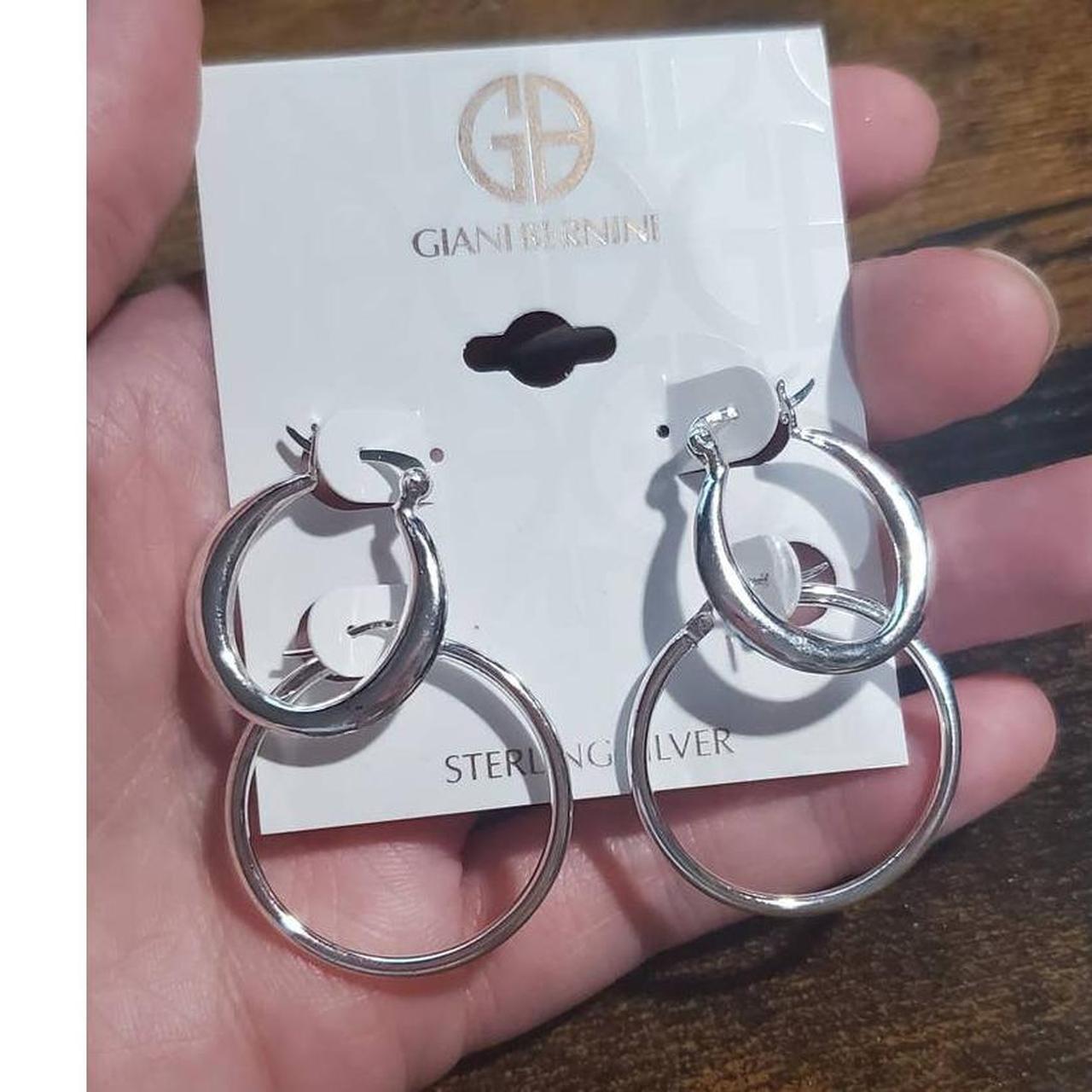 Giani Bernini Women's Sterling Silver Hoop Earrings