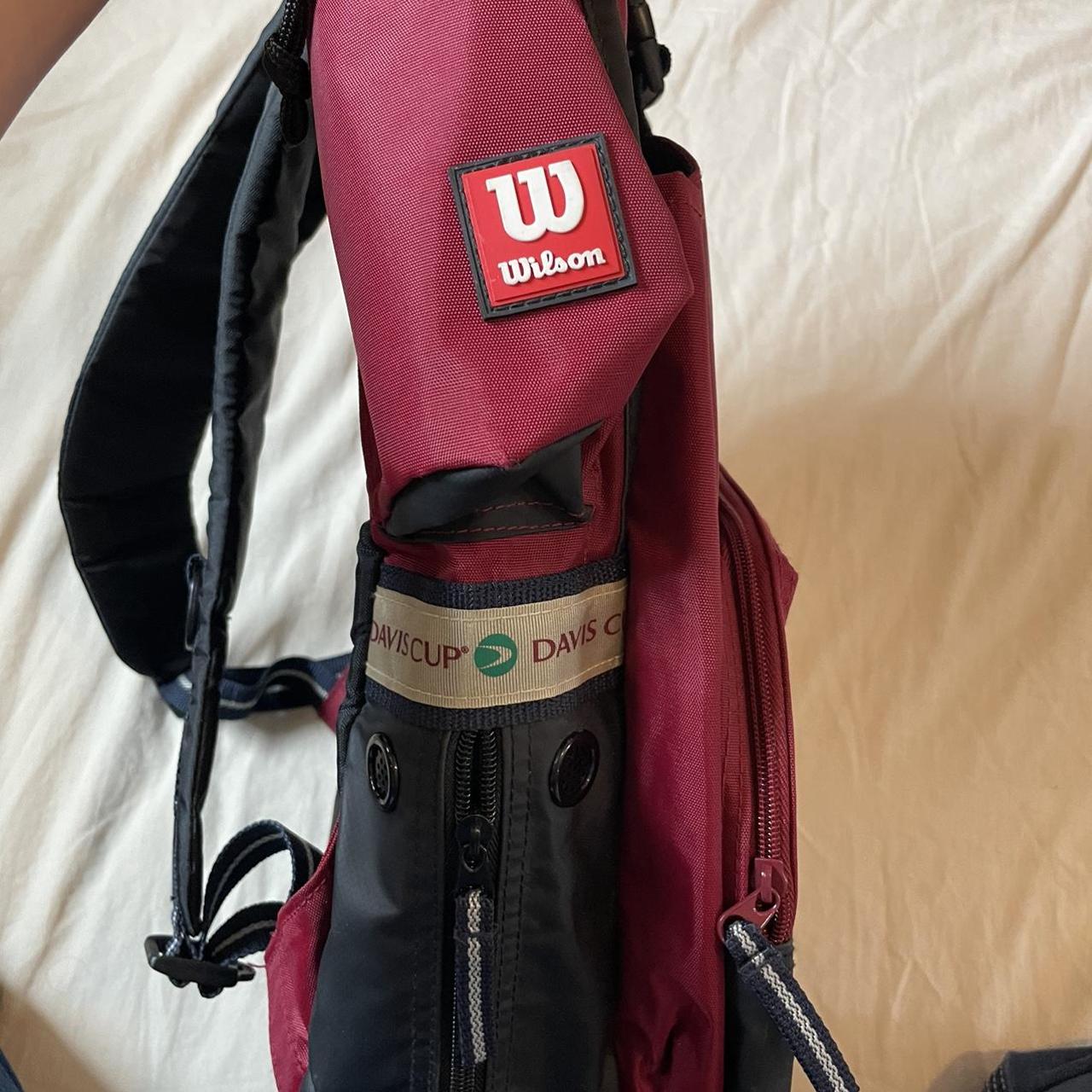 Lush Pink Wilson Tennis Bag. Used a few times only. - Depop