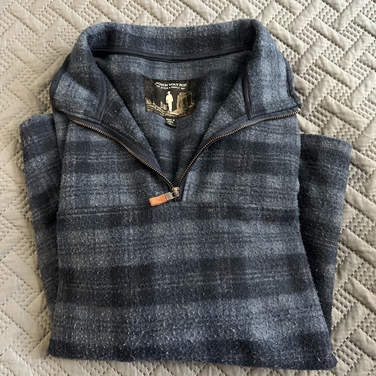 John wayne fleece pullover best sale