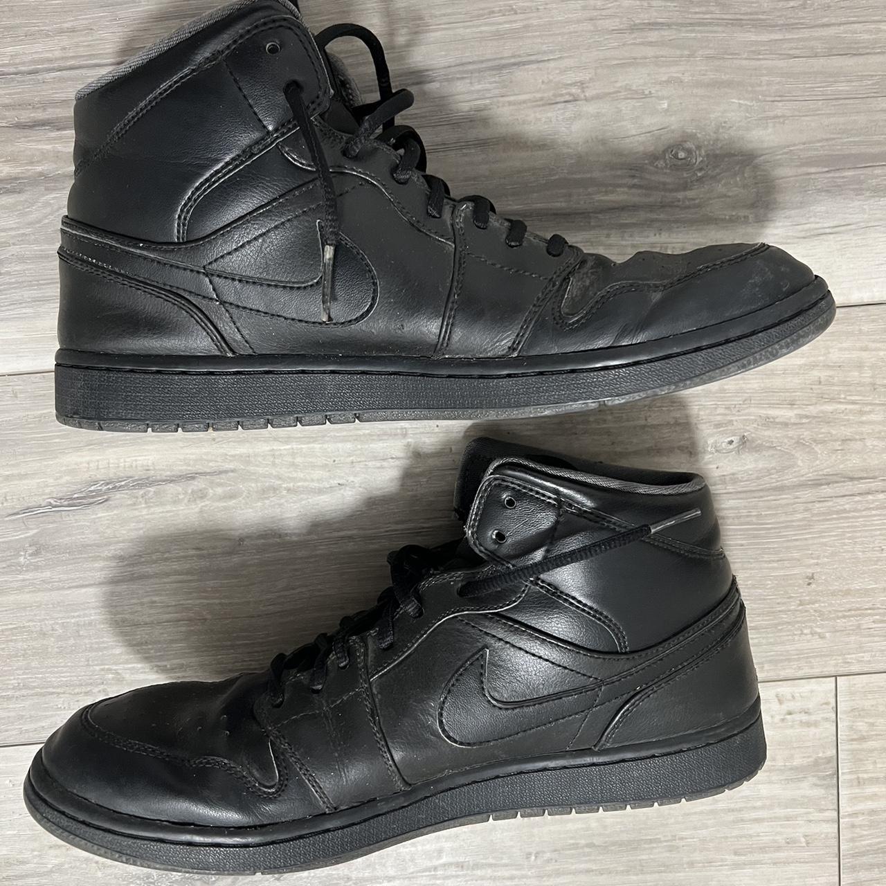 mens black nike air jordans