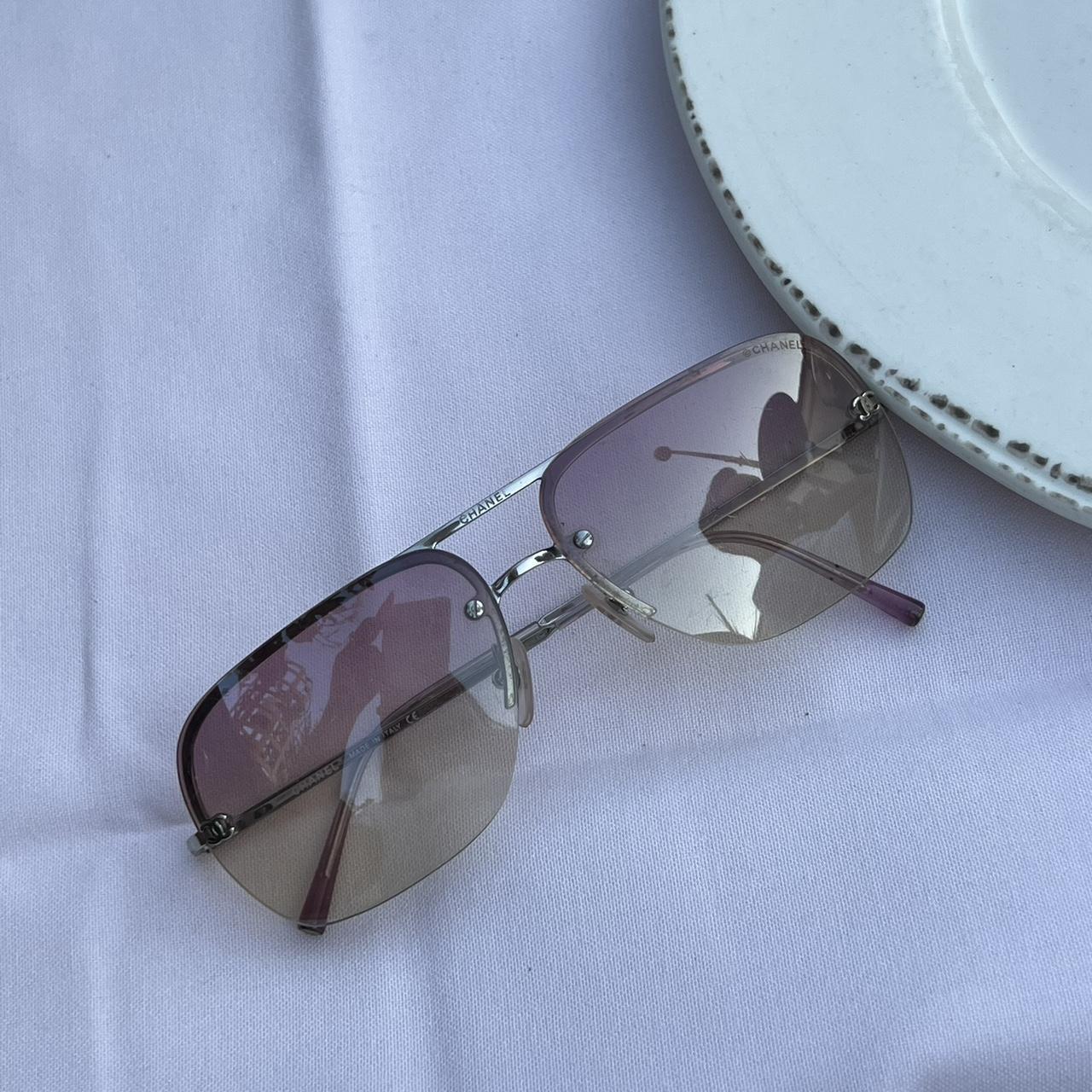 Chanel Vintage Sunglasses %100 Authentic - Depop
