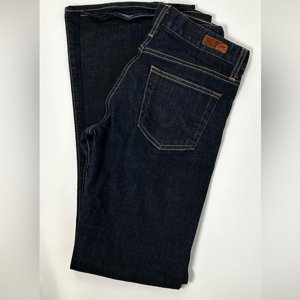 AG Adriano Goldschmied The Farrah Flare Jeans Blue Size 27 hot