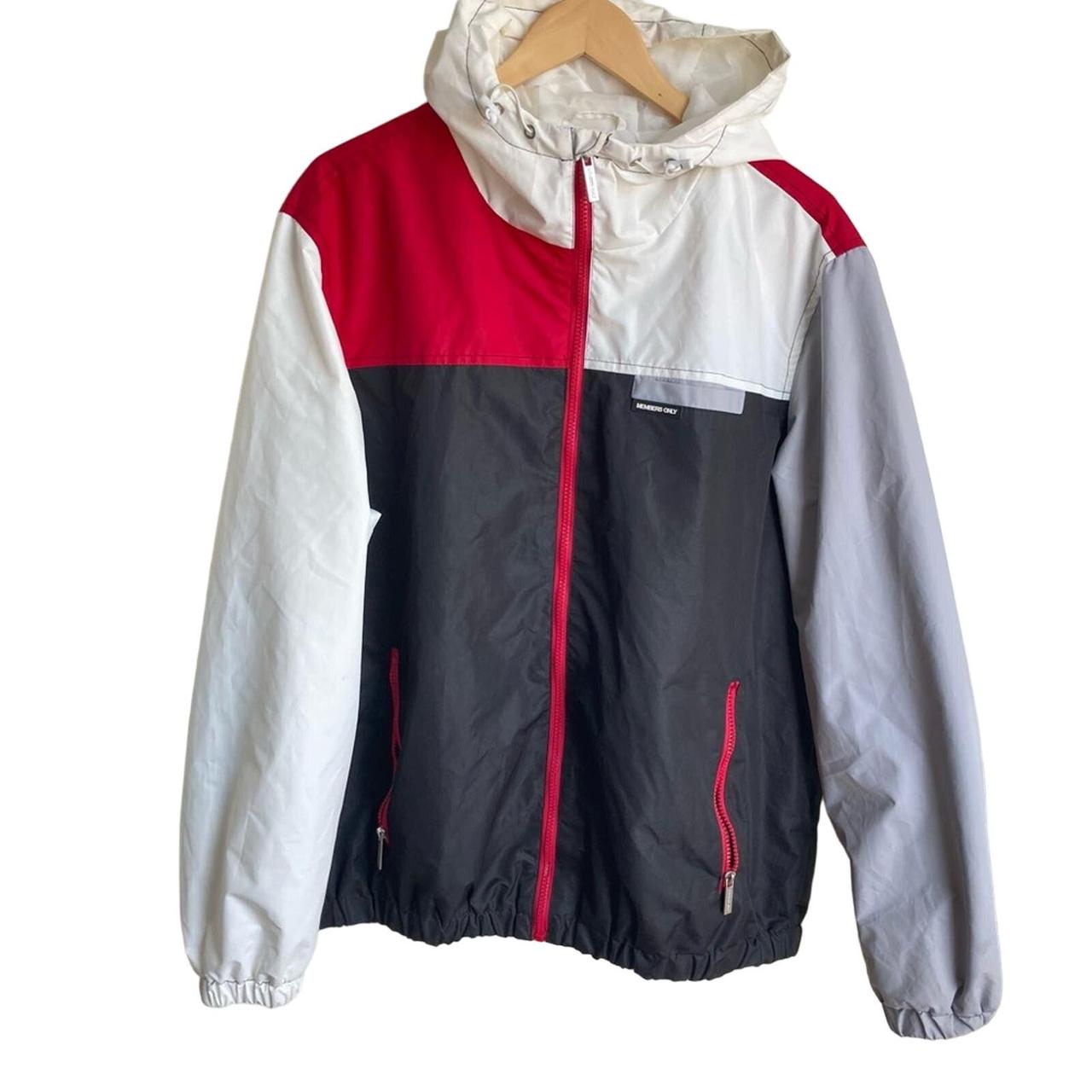 Members Only cheapest Colorblock Zip Front Jacket