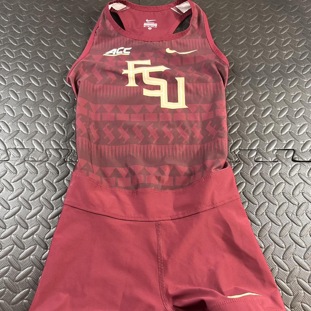 NIKE Pro Elite FSU Seminoles Unitard Speedsuit Small