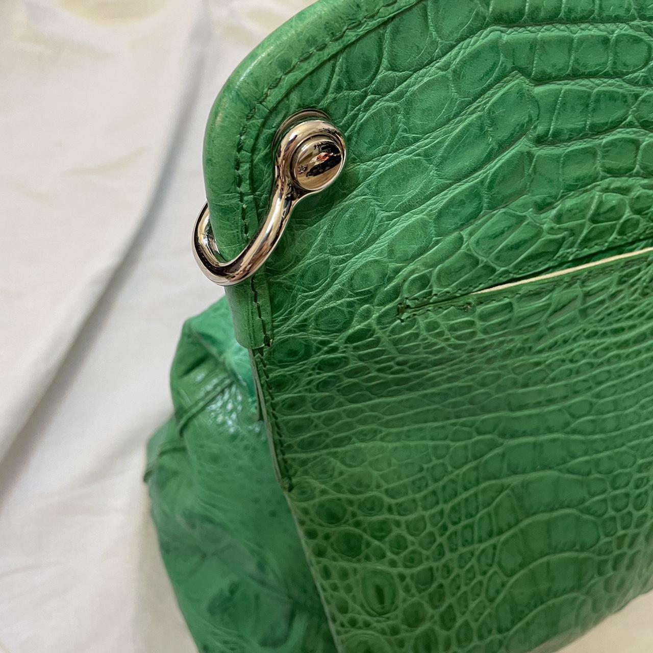Borsa Furla in pelle con stampa coccodrillo Depop - Main Image