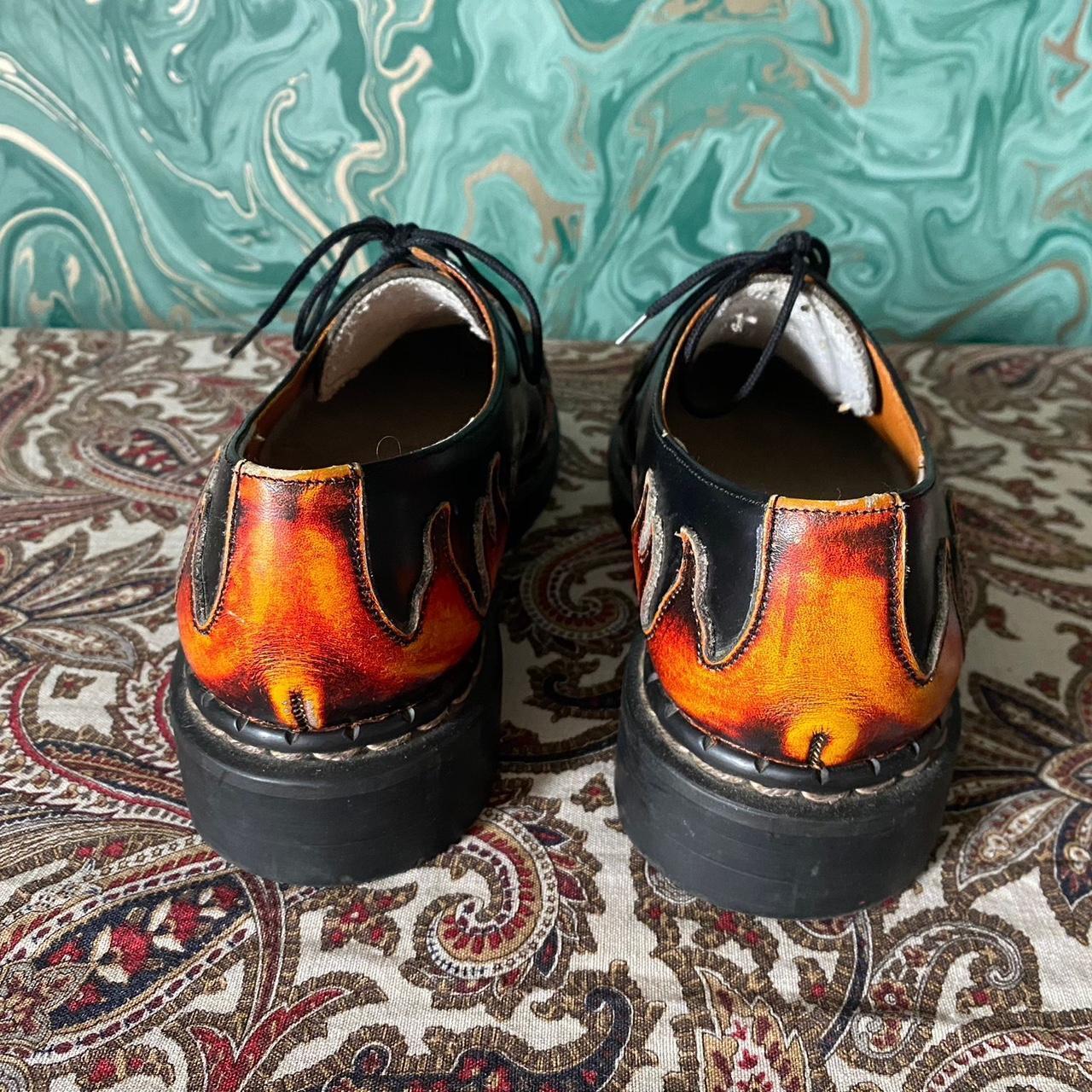 靴 TREDAIR Vintage tredair flame shoes oxford Dr Martens size 7 | Depop