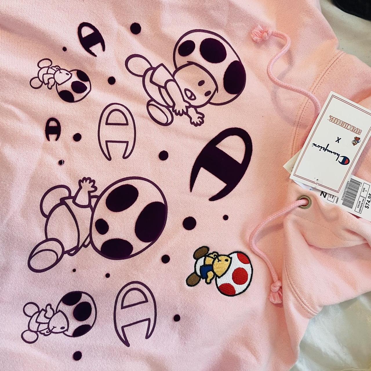 Nintendo Mario Champion Sweater Hooded Sweatshirt Champion Hoodie