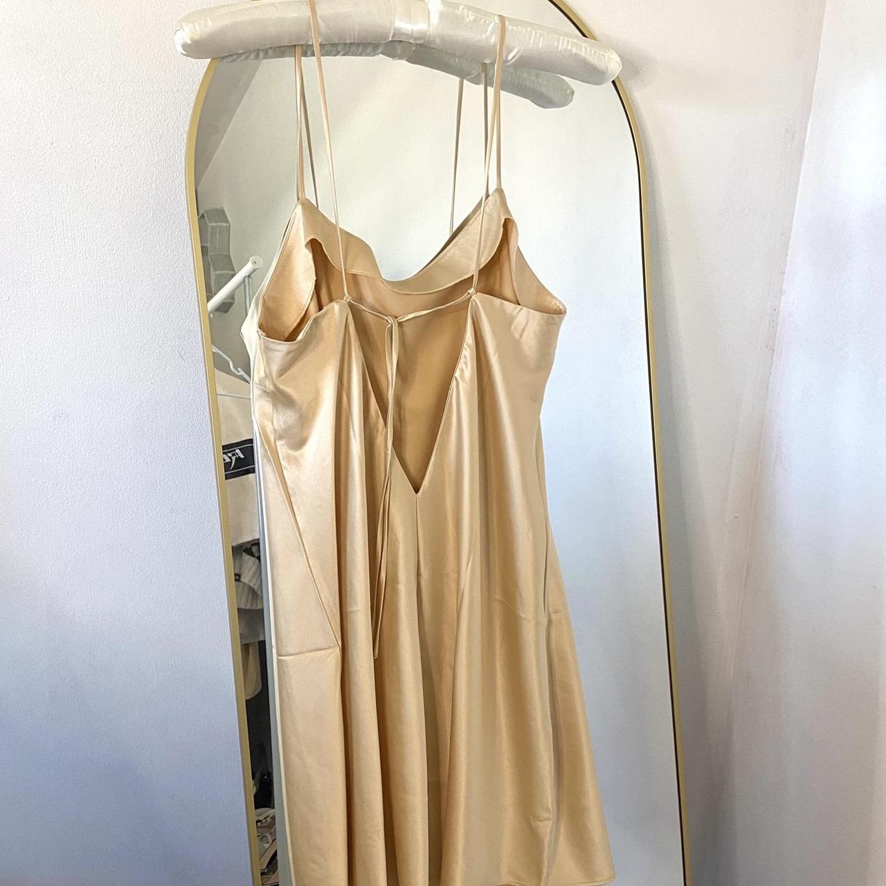 Parade slip dress in champagne 🥂💛 - Never worn -... - Depop