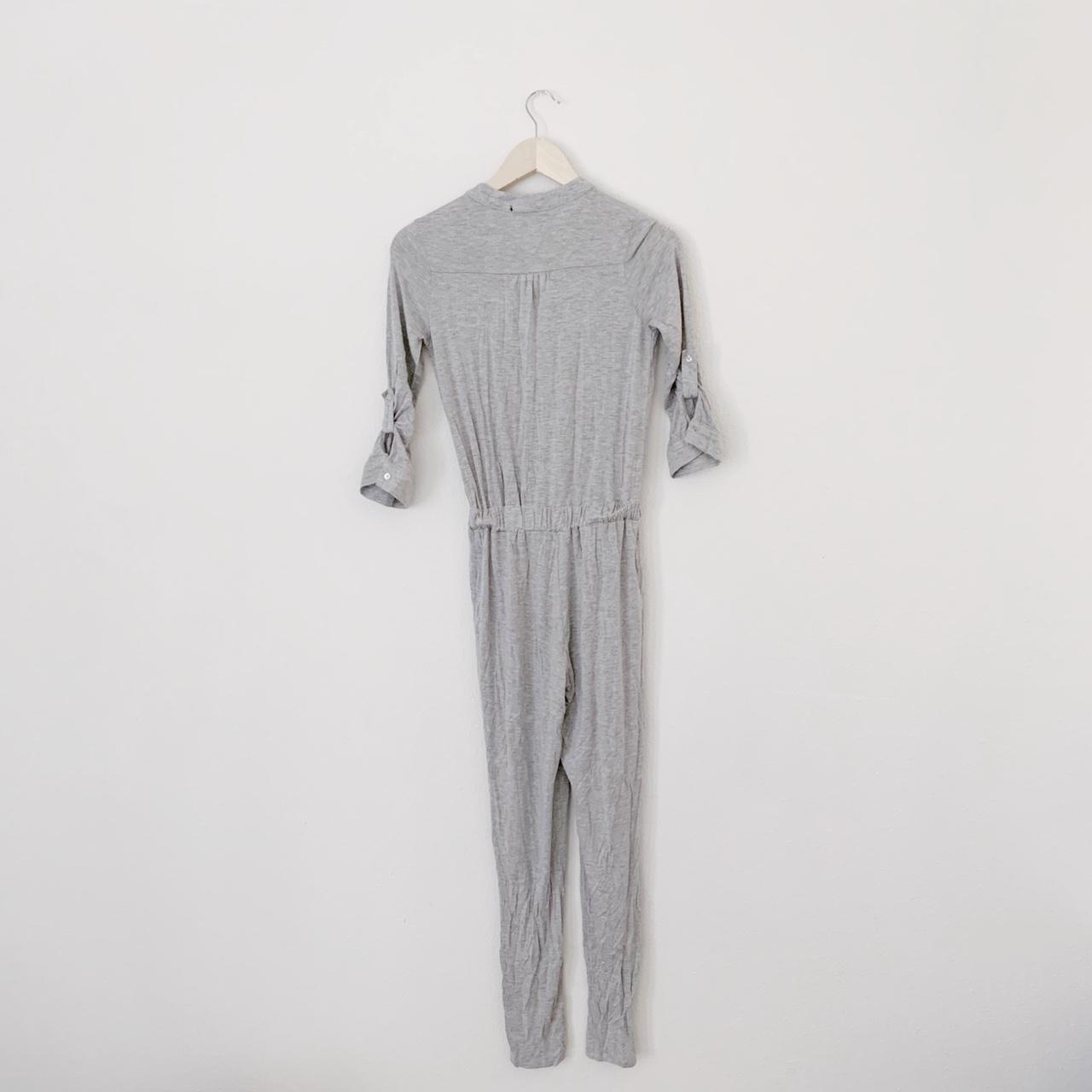 LIKE NEW GRAY JUMPSUIT in very good condition Depop