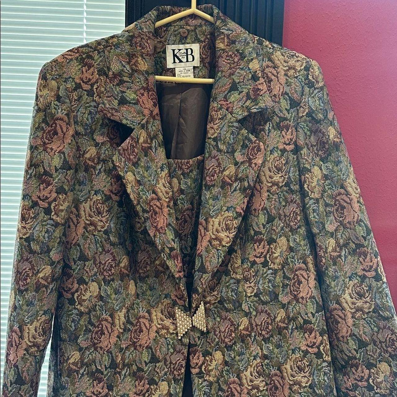 Source Unknown Women's Suit - Multi/Brown - 14 – … - image 3