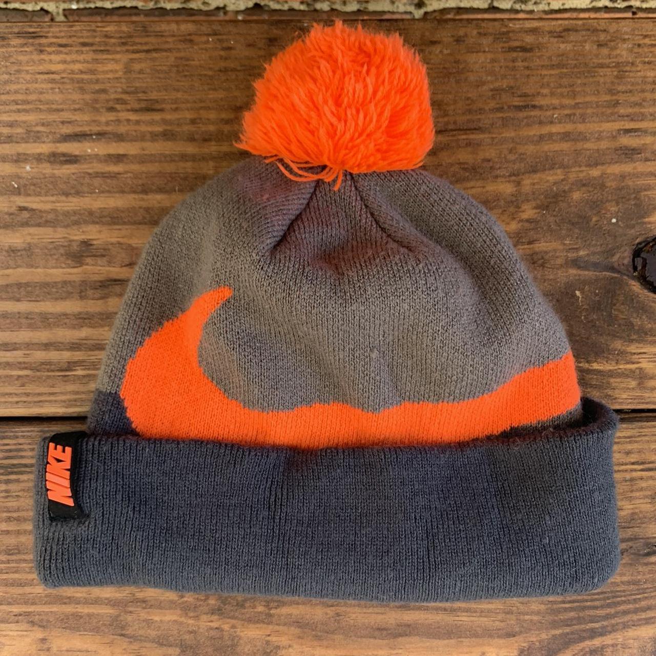 nike beanie orange