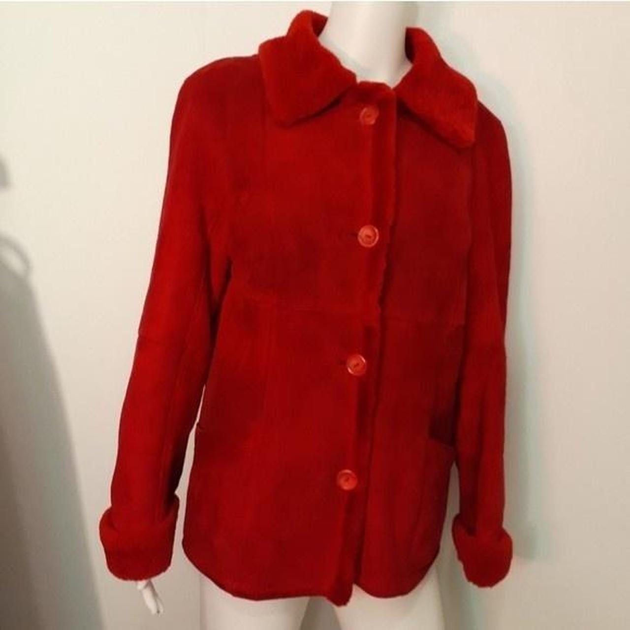 Source Unknown Women's Fleece Jacket - Red - S – … - image 2