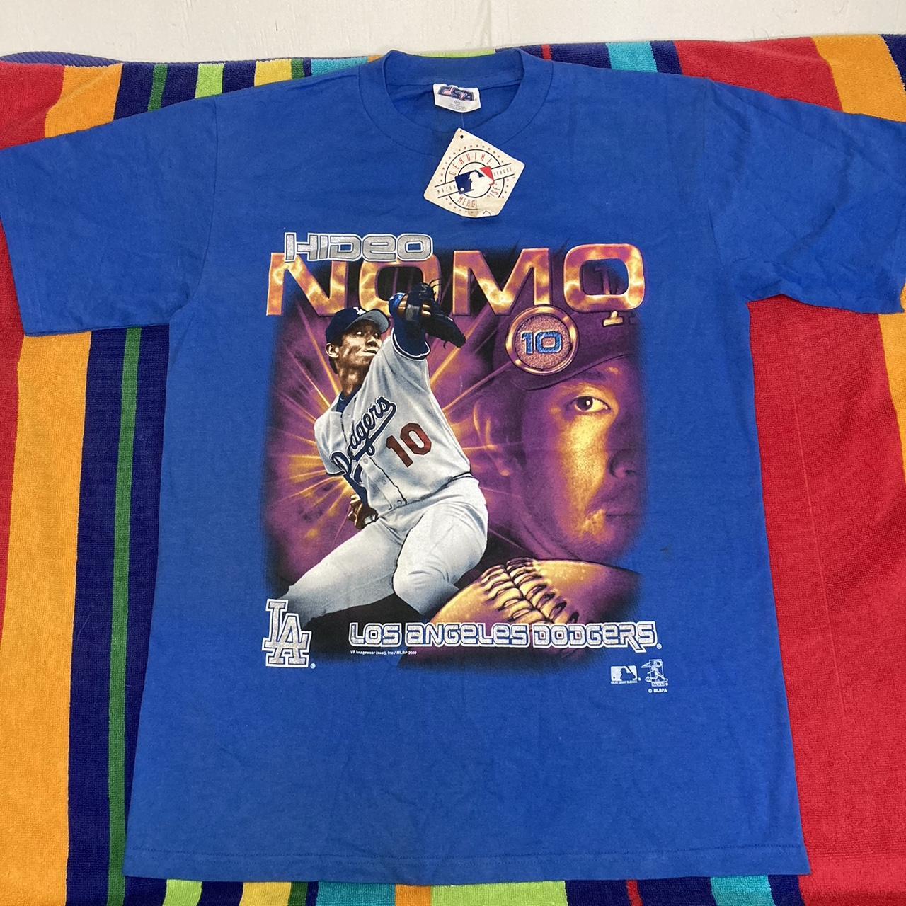 Vintage 2002 Los Angeles Dodgers Shirt Medium Hideo | Depop