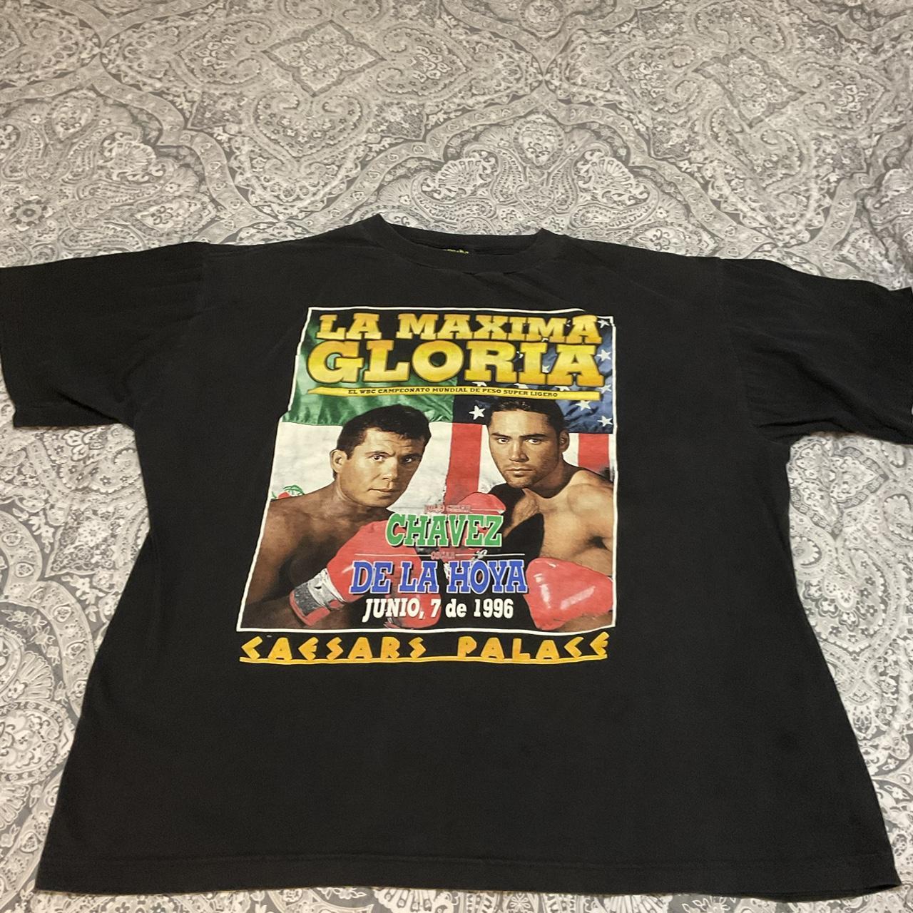 1996 Julio Cesar Chavez cheapest Rap tee