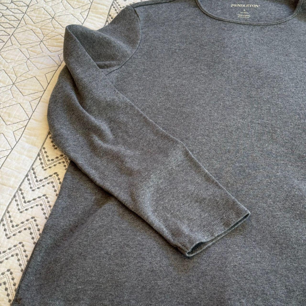 Pendleton Women's Top - Grey - L – Pendleton Wome… - image 2