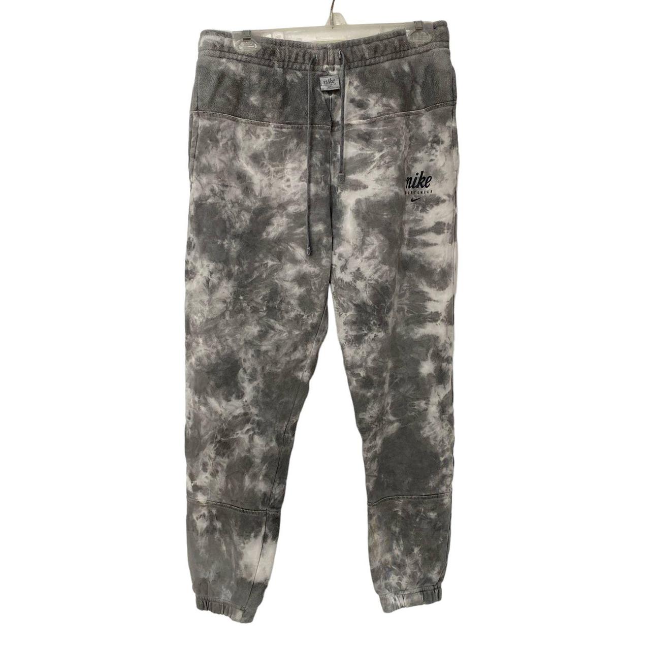 Nike Sweatpants Gray Tie Dye Joggers Standard Fit Depop