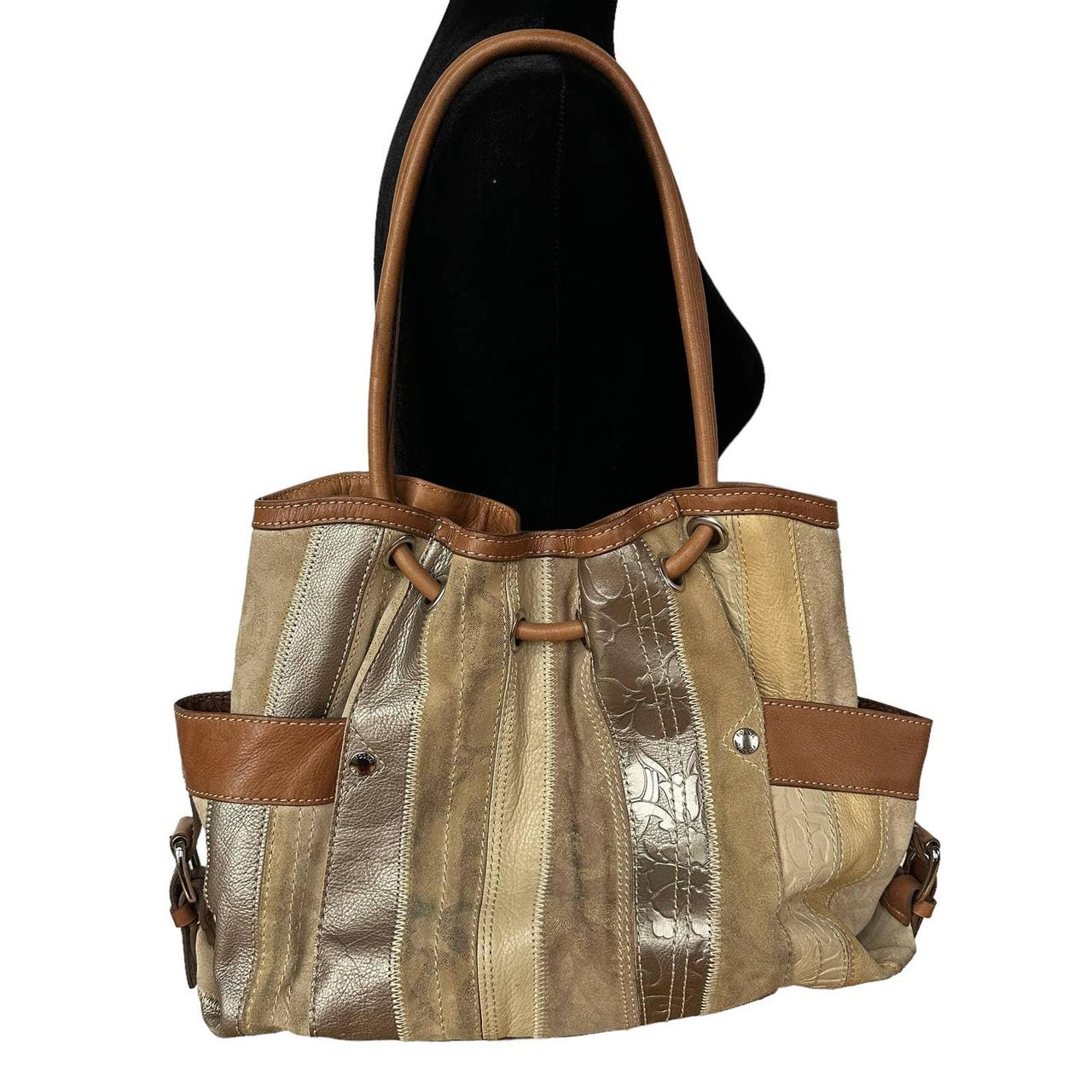 Beautiful fossil patchwork glove leather purse | Leather gloves, Leather  purses, Purses